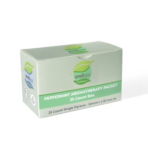 Peppermint Aromatherapy Packet 25 Count Box - 400 Pack